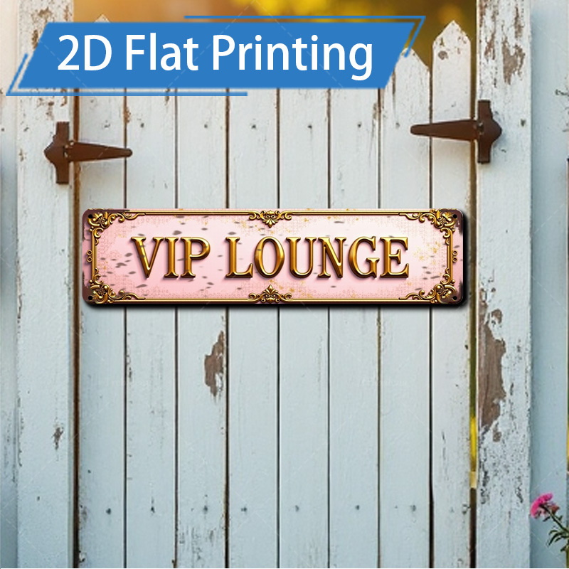 ป้ายโลหะ 2D แบบแบน ลายวินเทจสี - Home Bar Lounge บทวิจารณ์และราคา